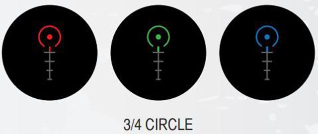 3/4 Circle