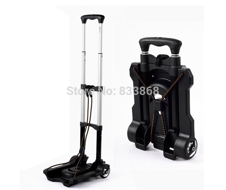 collapsible luggage trolley