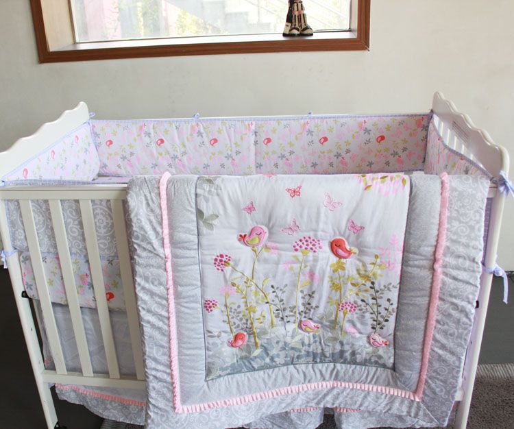 flower crib bedding