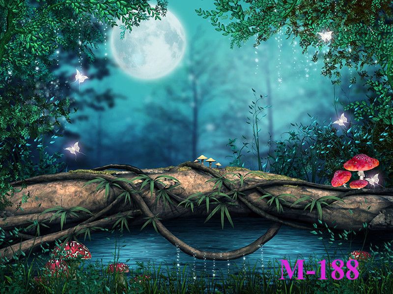 Buy Photo Background 5X7FT Fairy Tale Mushroom House Photography Backdrop Studio Props For Children at affordable prices free shipping real reviews with photos Joom