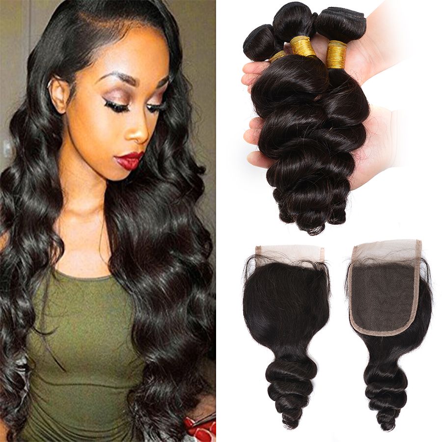 2020 Malaysian Weave Wholesale Loose Curl Human Hair Bundle With