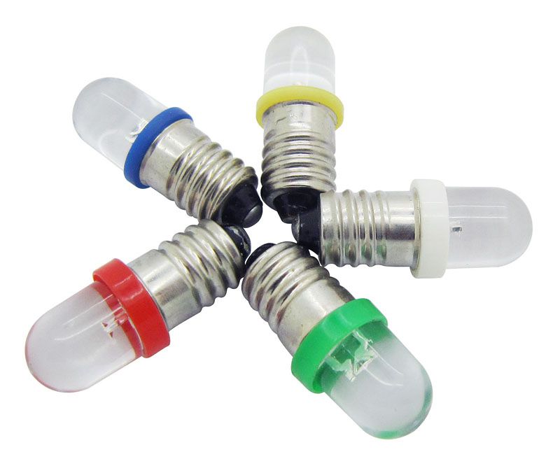 E10 Screw LED Bulb 12V White Blue Yellow Green Light From Kiwilighting, $0.48 | DHgate.Com