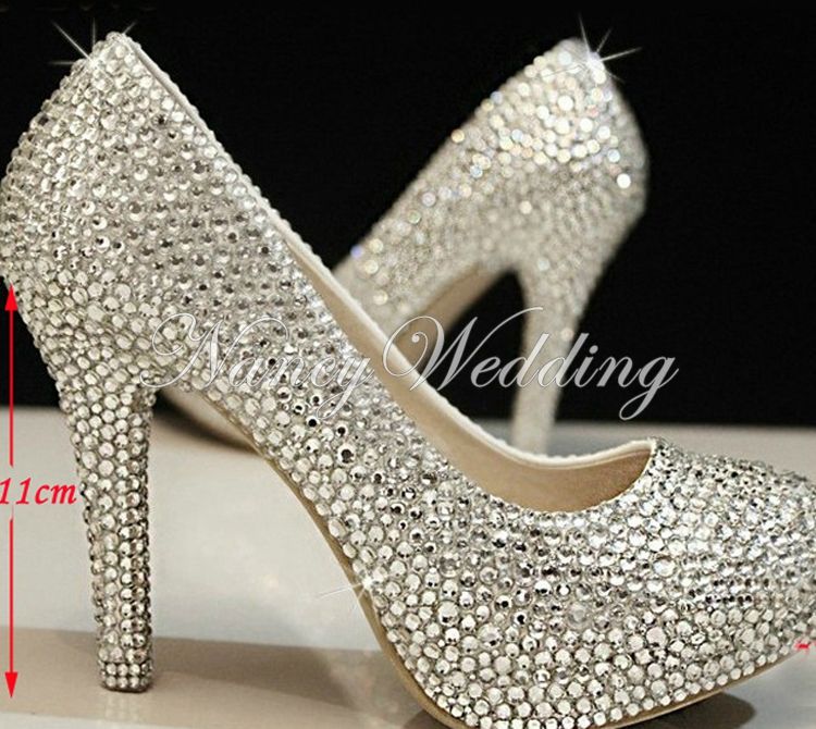 wedding shoes 4 inch heel