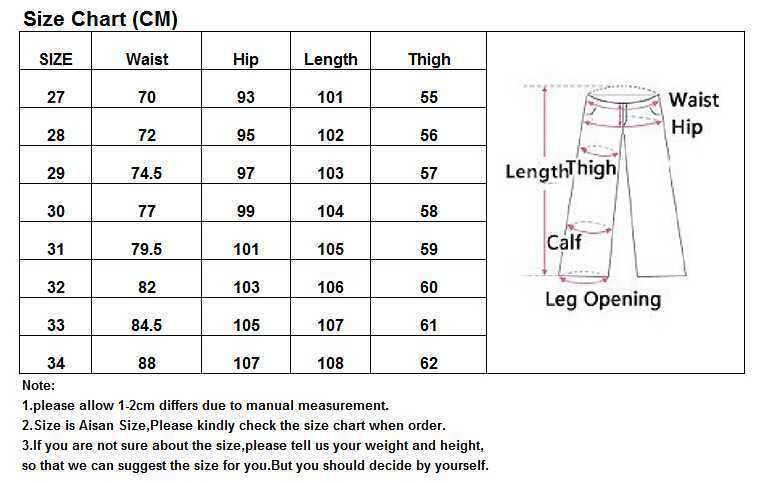 34 pants in cm