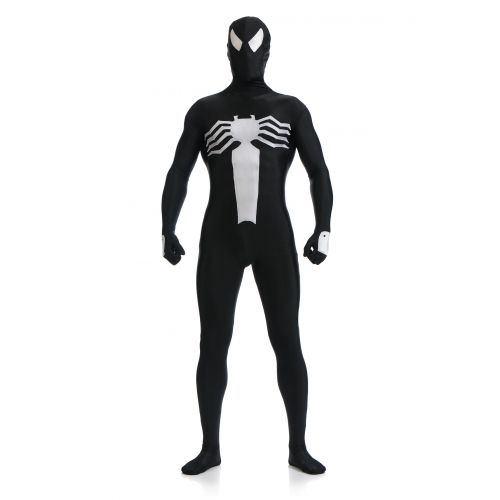 Black Venom Symbiote Super Villain Costume Halloween Party Cosplay Zentai Suit Costumes For Groups Of 4 Dress Themes From Zentaiheros 31 98 Dhgate Com