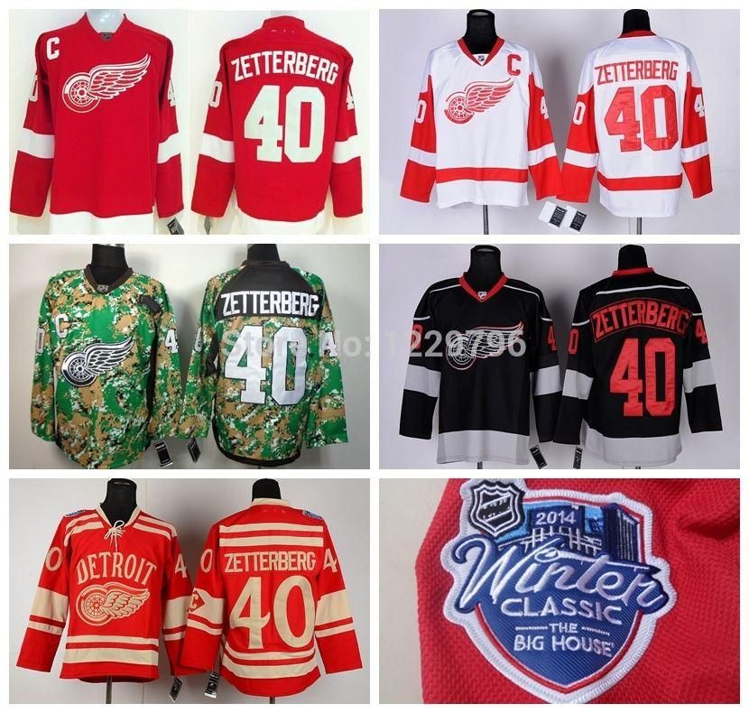 henrik zetterberg winter classic jersey