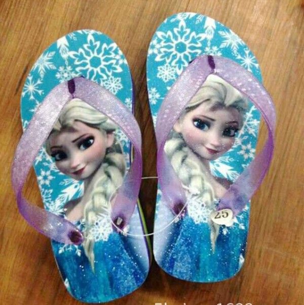 elsa flip flops