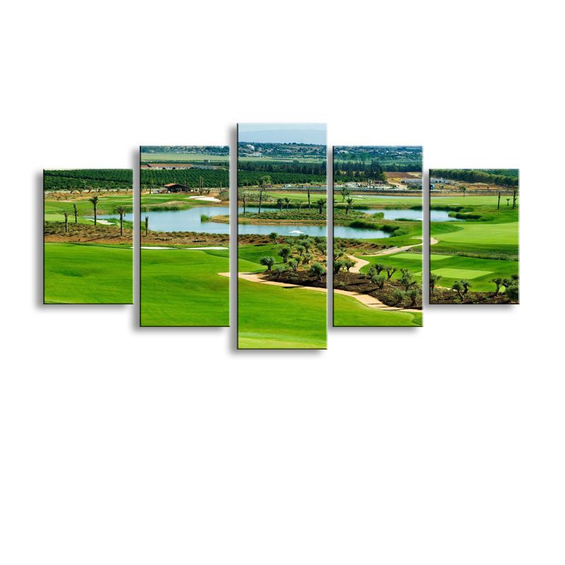 2020 High Definition Print Golf Course Wall Canvas Oil Painting Poster And Wall Art Living Room Picture Pl5 200 From Chc1103 17 49 Dhgate Com