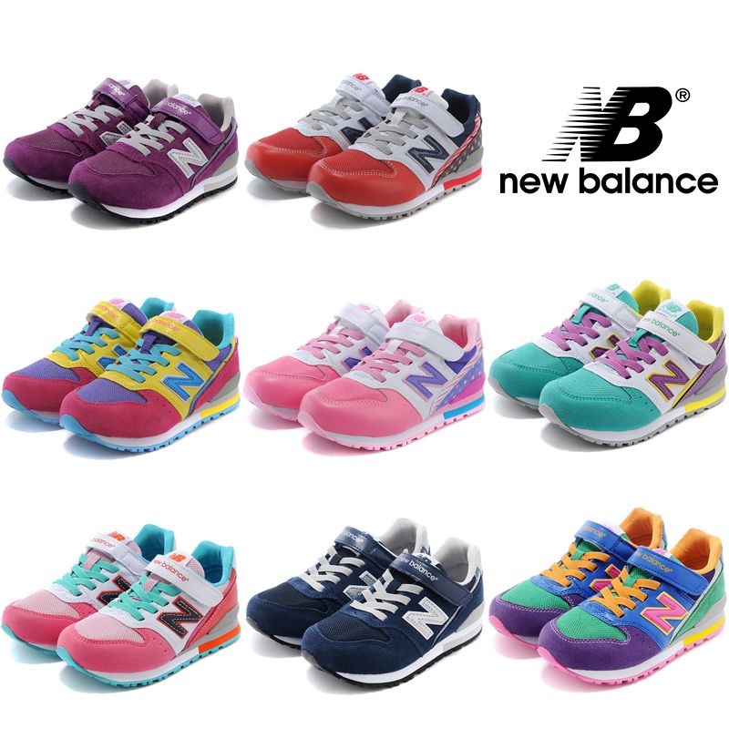 new balance infantil colorido