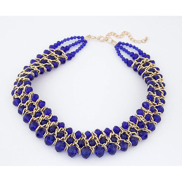 thick beaded choker