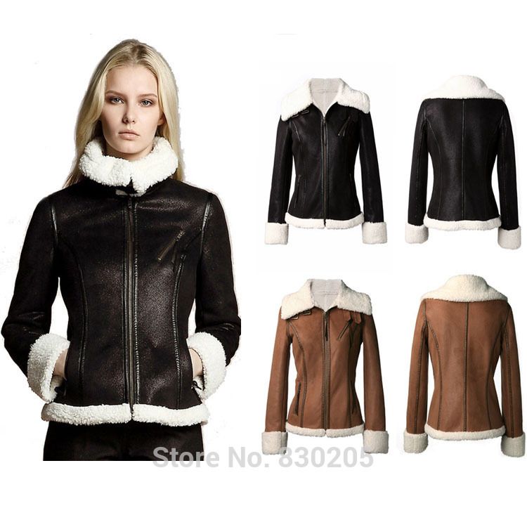 female pilot jacket