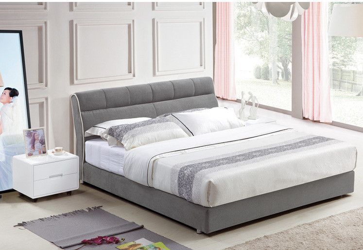 2020 Cloth Art Bed Modern Style Gray Simple Fasion Double Person High Grade Good Quality 180 200cmb308d From Yedy110610 351 76 Dhgate Com