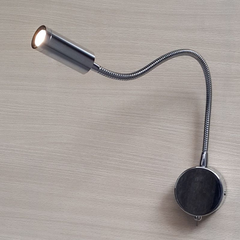 2020 Topoch Modern Nightstand Lamp Minimalist Neat Strong Aluminum Pipe Chrome Finishing Cree Led 3w 200lm Soft Healthy Light Energy Saving From Rogerleejx 59 15 Dhgate Com