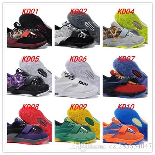 Kevin Durant Kd Vii Basketball Shoes Kd7 Hyper Punch Mens