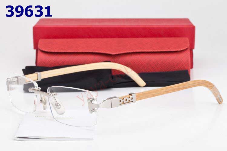 Name Brand Glasses Frames Fashion Rimless Eyeglass Frame Wood Leg Good