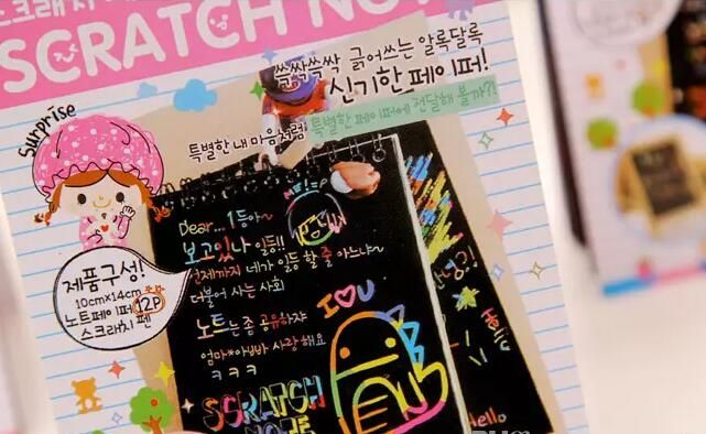 ديي خدش الفن ورقة دفتر مذكرة رسم عصا كراسة الرسم تطوير لعبة أطفال حزب هدية الإبداعية الخيال مزيج الألوان 2020 من Wenjingcomeon 2 69ر س موبايل Dhgate