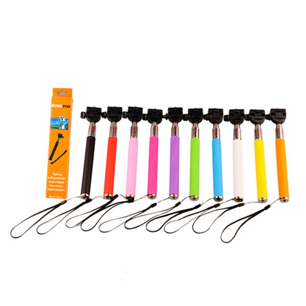 2020 Extendable Handheld Z07 1 Bluetooth Self Monopod Selfie Stick