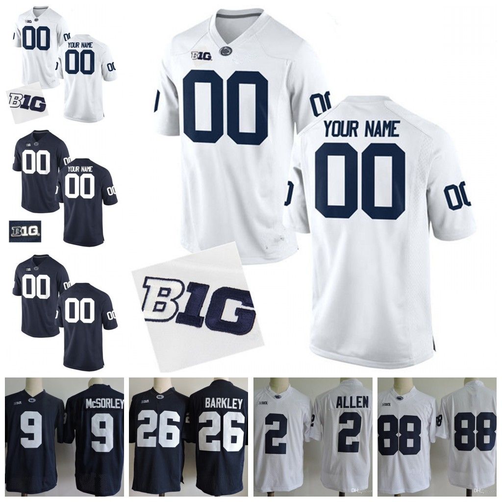 custom authentic penn state football jerseys