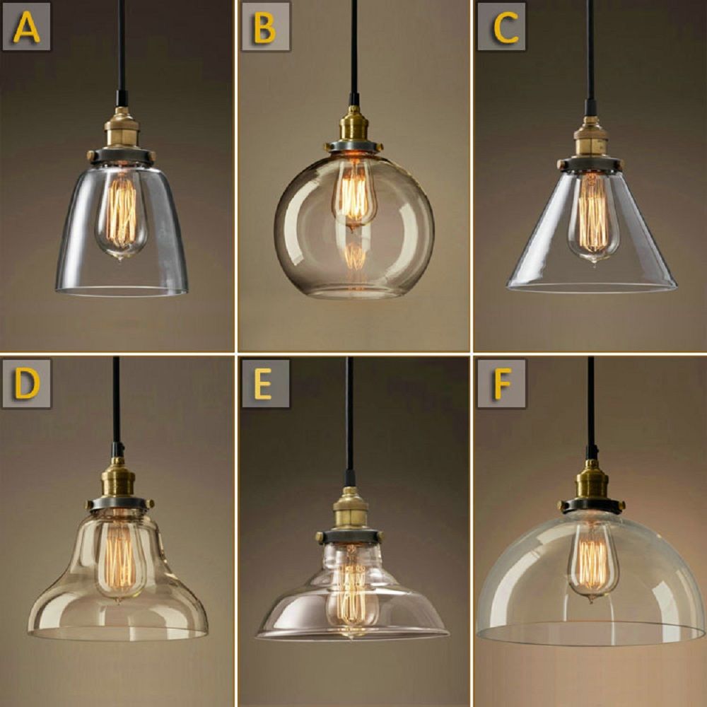 Vintage Chandelier Diy Led Glass Pendant Light Pendant Edison Lamp Fixture Edison Light Bulb Chandelier Archaize Cafe Restaurant Bar Modern Lighting