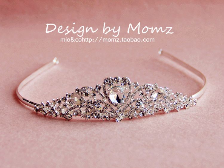 simple wedding crown