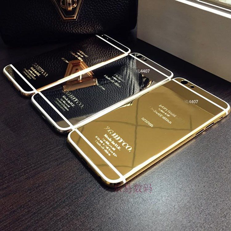 24k Chapado En Oro De Dubai Hacia Atras La Piel La Vivienda Del Iphone 6 4 7 24kt 24ct Edicion Limitada De Oro De La Cubierta De La Bateria Para El Iphone Por 24k Chapado En Oro De Dubai Hacia Atras La Piel La Vivienda Del Iphone 6 4 7 24kt 24ct Edicion Limitada De Oro De La Cubierta De La Bateria Para El Iphone Por