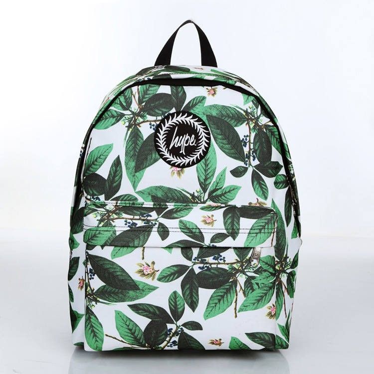 hype green backpack