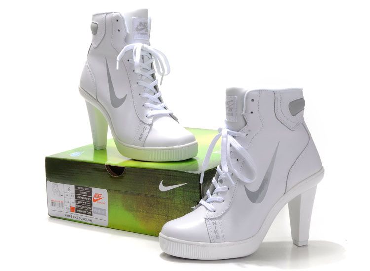 Nike Sports High Heel Womens Basketball Shoes Fashion Design Nike Heels