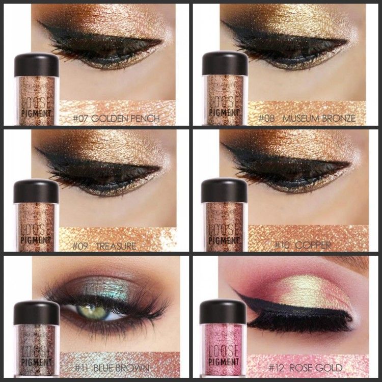 focallure shimmer metallic liquid eyeshadow