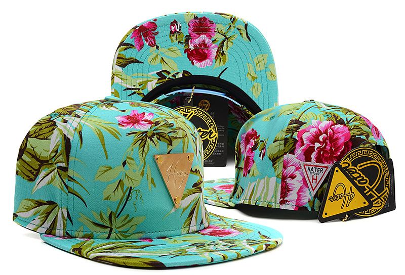 hater floral snapback
