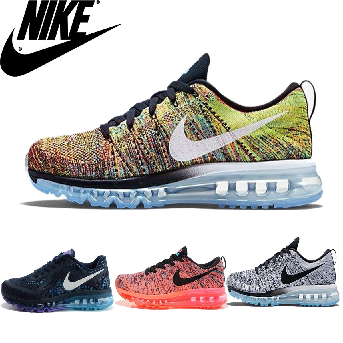 men's nike flyknit air max running shoes