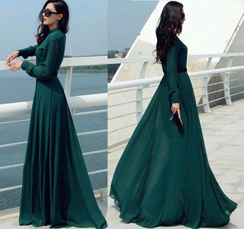 floor length dresses plus size