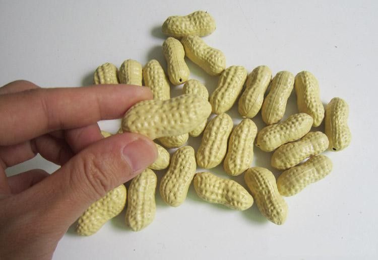 Simulação Amendoim Amendoim Artificial De Plástico Artificial de Amendoim em casa decoração de Festa de casamento Do Bebê brinquedo Educativo