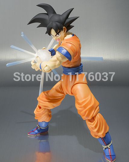 Goku Normal Saiyan Dragon Ball Z DBZ Bandai Tamashii Figura De Acción Juguetes Caja Goku Normal Saiyan Dragon Ball Z DBZ Bandai Tamashii Figura De Acción Juguetes Caja