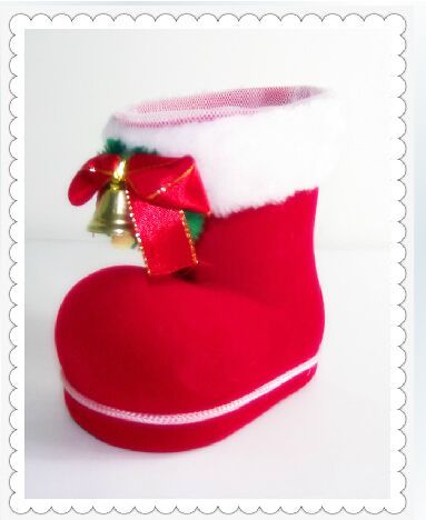 2015 In Stock Christmas Candy Gift Bags Xmas Party Supplies Top Selling