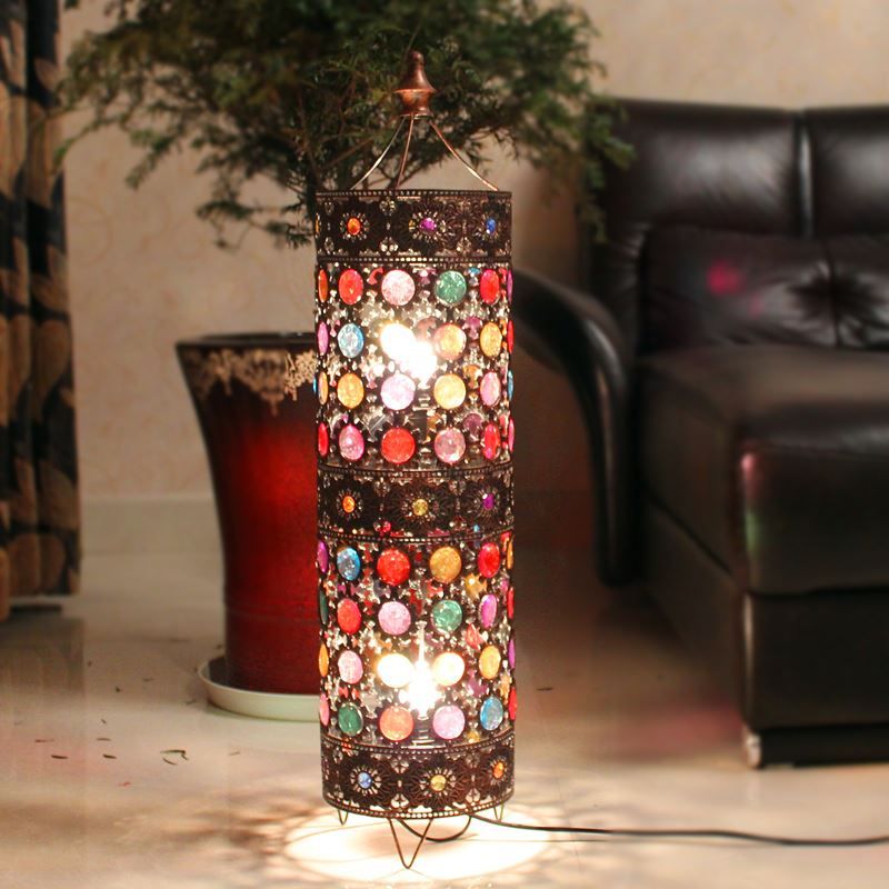 bohemian style table lamps
