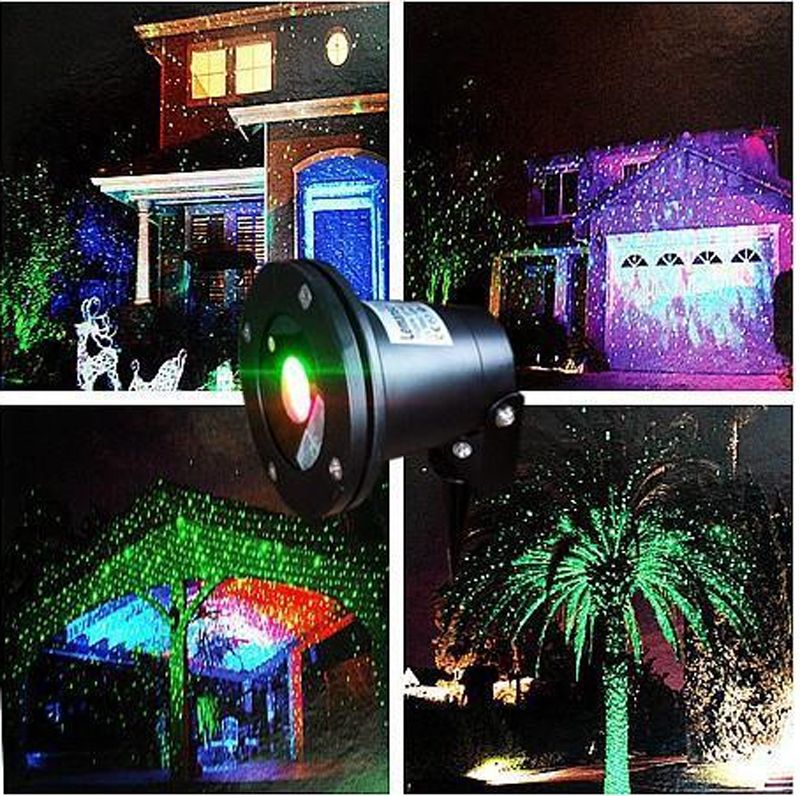 Outdoor Ip65 Waterproof Laser Stage Light Elf Lights Lighting Projector Red Green Firefly Club