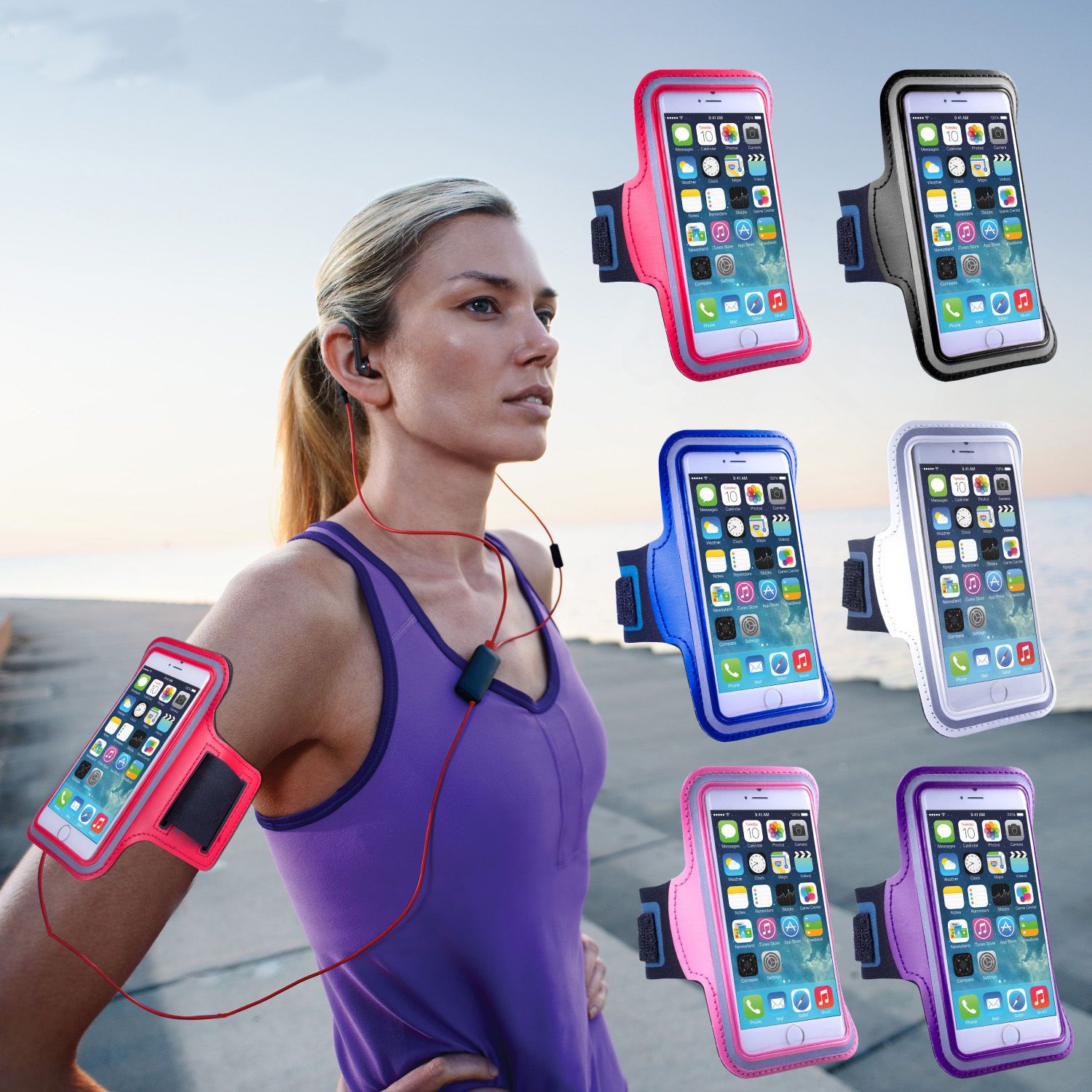 cell phone running armband