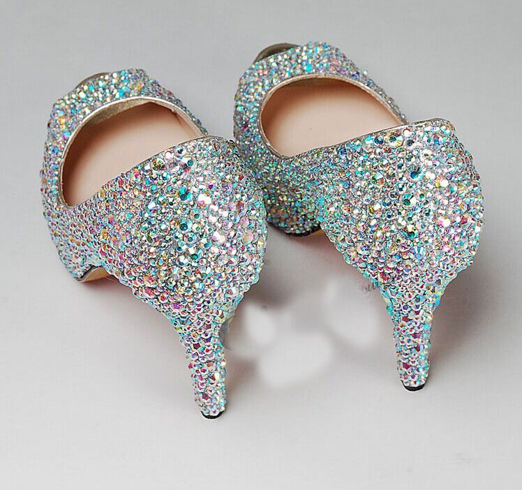 diamond platform heels
