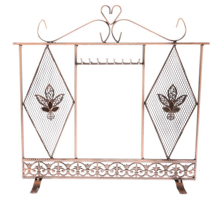 2020 Wrought Iron Earrings Necklace Bracelet Chain Jewelry Holder