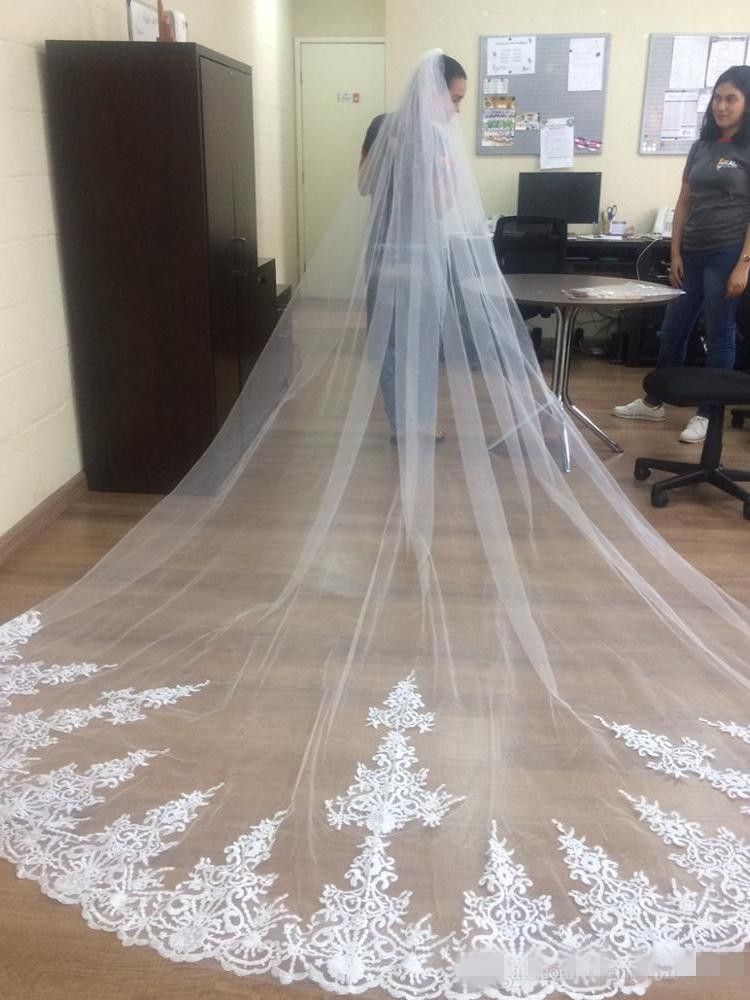 long train veil