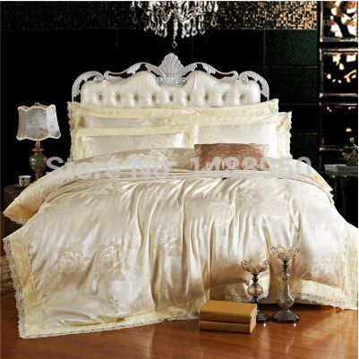 Mfh French Luxury Bedding Sets Mordern Bed Linen Designer Lace