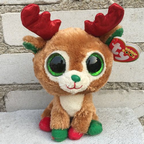 Compre Al Por Mayor NUEVA LLEGADA TY GRANDES OJOS DEL BRILLO OJOS Navidad Del Reno * Alpine * Juguete Relleno Del Animal De Muñecos De Peluche 6 MINT 15cm A 18,82 € Del Youtong | DHgate.Com
