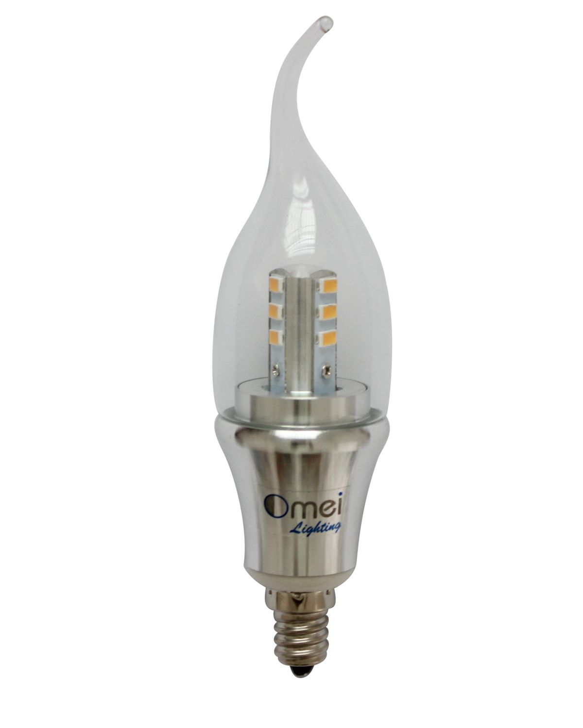 Led Candelabra Bulb Daylight Dimmable 6 Pack E12 6w 60w 60 Watt 3850
