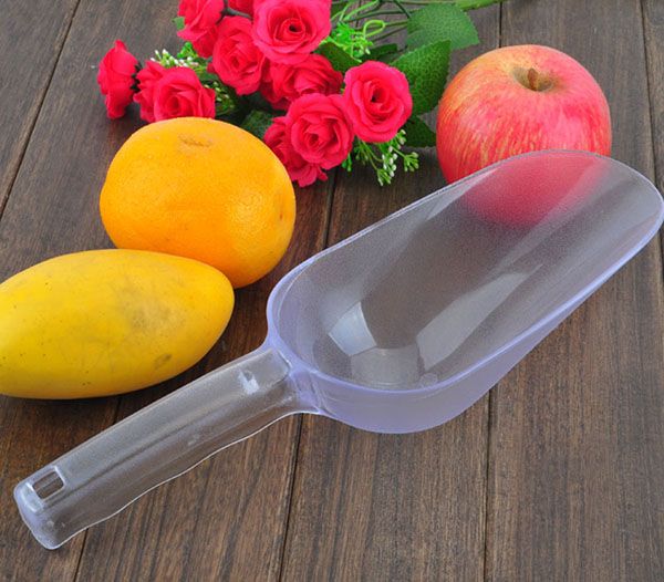 2021 Plastic Ice Cube Scoop Party Buffet Serving Candy Sweets Flour