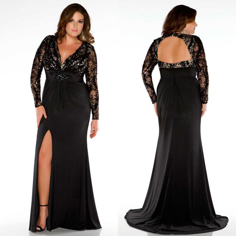 vestidos chiques plus size