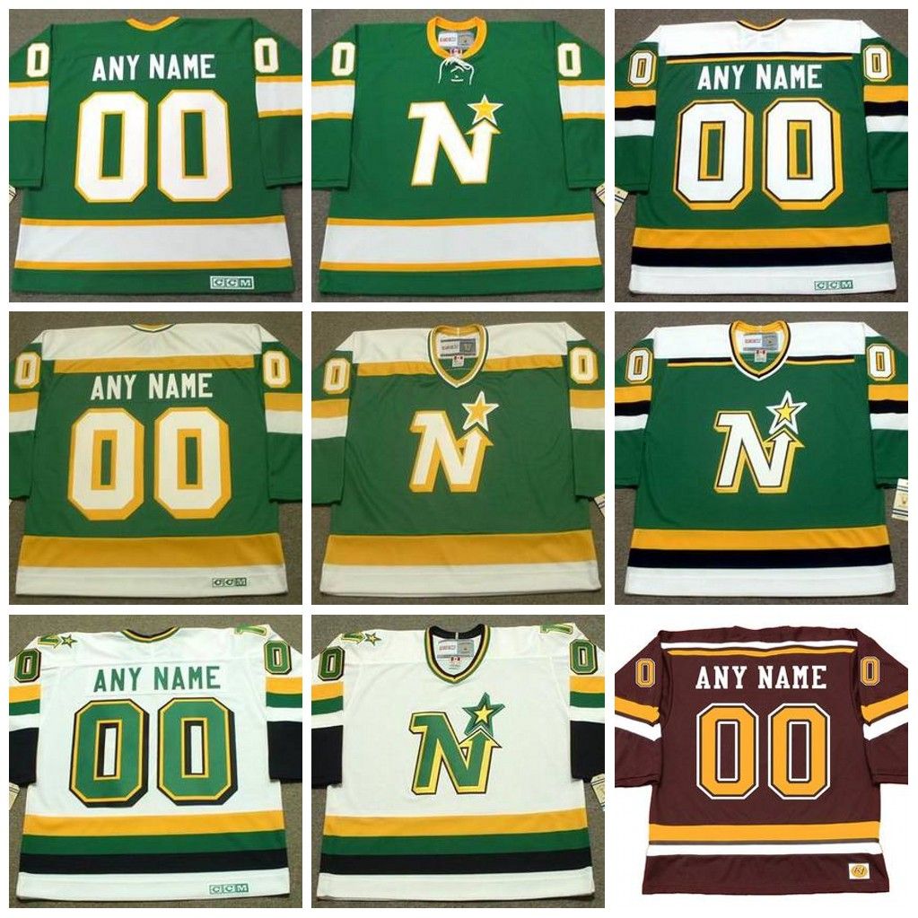 minnesota north stars custom jersey