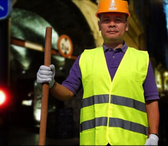 Precio fábrica Chaleco de seguridad reflectante saneamiento Chaleco de advertencia de seguridad de