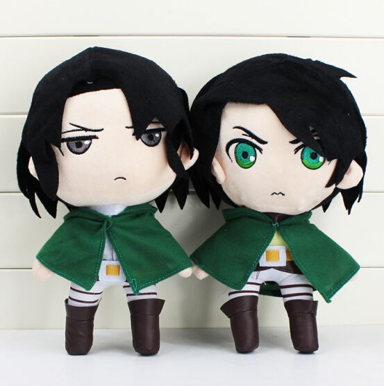 attack on titan levi plush