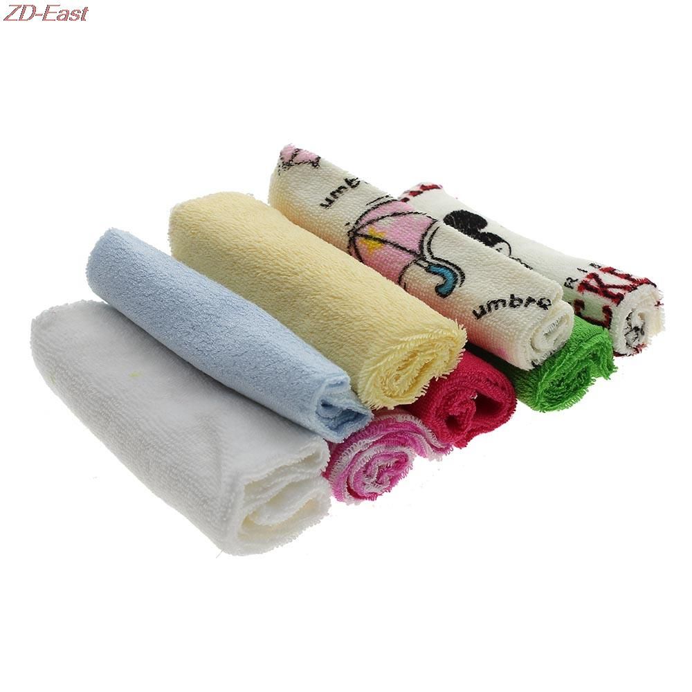 8Pcs Lot Baby Infant Newborn Soft Bath Towel Feeding Bibs Wipe Wash Cloth New