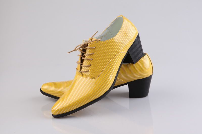Yellow prom shoes men Clearance